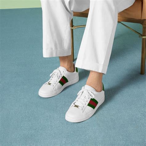 gucci ace perforated sneaker|Gucci ace sneakers price.